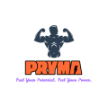 PrymaNutrition logo - Premium sports nutrition supplements for athletes and bodybuilders featuring modern typography with electric blue and neon purple color scheme